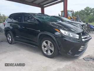 2019 Toyota Highlander Limited with VIN 5TDYZRFH8KS339051, listed as a IAAI auction lot 42333204 with 85,303 mi miles and . Bid and sale history available at DreamBid. Image 1.