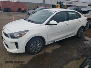 2020 Kia Rio LX with VIN 3KPA24AD0LE311432, listed as a Copart auction lot 53231435 with 46,199 mi miles and Salvage Title. Bid and sale history available at carsss.com. Image 1.