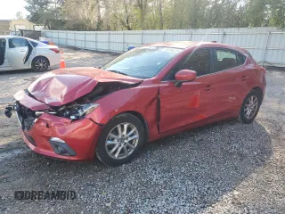 2016 Mazda 3 i Touring with VIN 3MZBM1M74GM238626, listed as a Copart auction lot 49166215 with 92,343 mi miles and Salvage Title. Bid and sale history available at DreamBid. Image 1.
