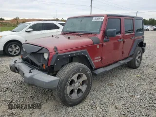 2012 Jeep Wrangler Unlimited Sport RHD with VIN 1C4BJWKGXCL102279, listed as a Copart auction lot 75360814 with 262,514 mi miles and Salvage title. Bid and sale history available at DreamBid. Image 1.