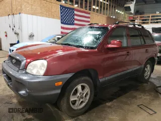 2002 Hyundai Santa Fe GLS with VIN KM8SC73D22U157172, listed as a Copart auction lot 55246335 with 198,122 mi miles and Clean Title. Bid and sale history available at carsss.com. Image 1.