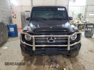 2023 Mercedes-Benz G 550 with VIN W1NYC6BJXPX490007, listed as a Copart auction lot 49424904 with 526 mi miles and Salvage Title. Bid and sale history available at DreamBid. Image 5.
