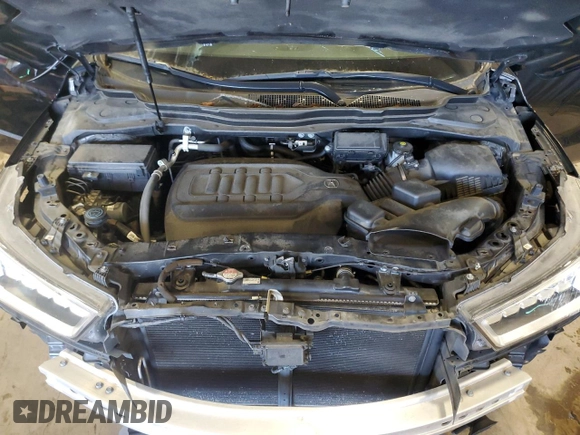 2018 Acura MDX with VIN 5J8YD4H34JL010626, listed as a Copart auction lot 61831845 with 98,865 mi miles and Salvage title. Bid and sale history available at DreamBid. Image 12.