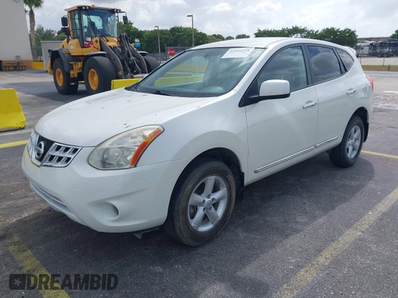 2013 Nissan Rogue S with VIN JN8AS5MT3DW549280, listed as a IAAI auction lot 41923318 with 145,264 mi miles and . Bid and sale history available at DreamBid. Image 2.