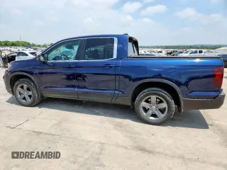 2023 Honda Ridgeline RTL with VIN 5FPYK3F50PB011150, listed as a Copart auction lot 58273325 with 38,742 mi miles and Salvage title. Bid and sale history available at DreamBid. Image 2.