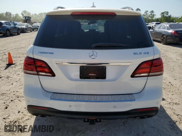 2018 Mercedes-Benz GLE 43 AMG with VIN 4JGDA6EB8JB016752, listed as a Copart auction lot 52550415 with 88,506 mi miles and Salvage title. Bid and sale history available at DreamBid. Image 6.
