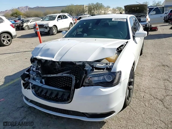 2021 Chrysler 300 with VIN 2C3CCABG6MH660750, listed as a Copart auction lot 46834255 with NaN miles and Salvage Title. Bid and sale history available at carsss.com. Image 13.