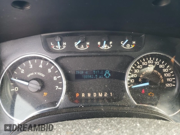 2012 Ford F-150 XL with VIN 1FTFX1ET6CFC05757, listed as a Copart auction lot 51581575 with 188,962 mi miles and Clean Title. Bid and sale history available at carsss.com. Image 9.