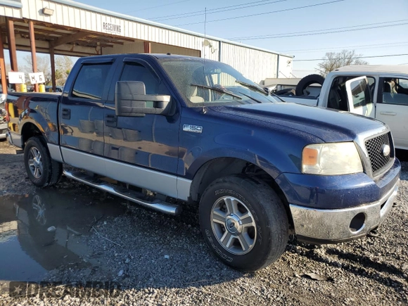 2008 Ford F-150 XLT with VIN 1FTPW14V48FA20219, listed as a Copart auction lot 43922615 with 0 mi miles and Non Repairable. Bid and sale history available at carsss.com. Image 4.