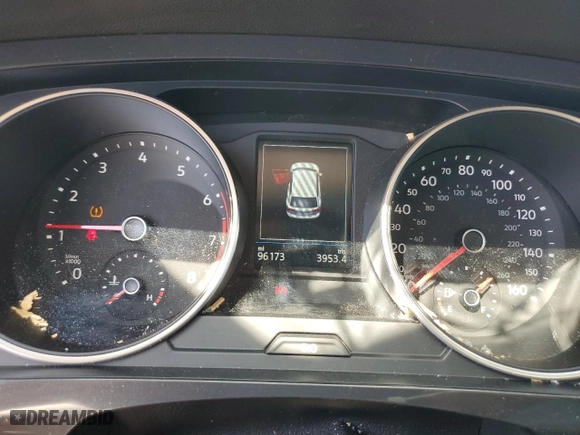 2018 Volkswagen Tiguan SEL with VIN 3VV3B7AX0JM020325, listed as a Copart auction lot 50319745 with 96,173 mi miles and Salvage Title. Bid and sale history available at carsss.com. Image 9.