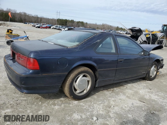 1991 Ford Thunderbird with VIN 1FAPP64R3MH164460, listed as a Copart auction lot 43114305 with 86,771 mi miles and Salvage Title. Bid and sale history available at DreamBid. Image 3.