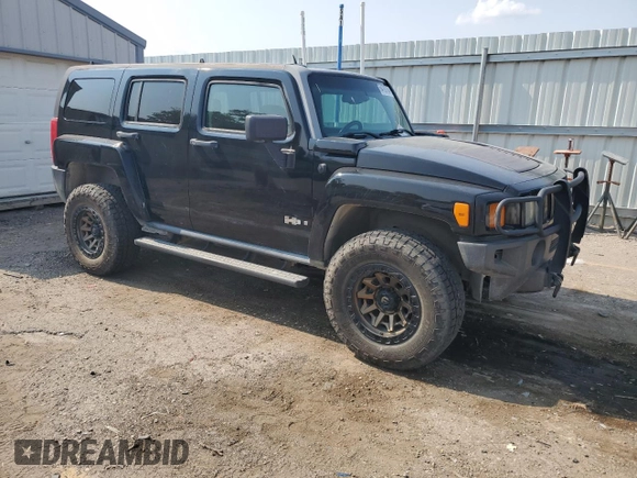 2006 Hummer H3 with VIN 5GTDN136468183723, listed as a Copart auction lot 64780784 with 179,434 mi miles and Salvage Title. Bid and sale history available at carsss.com. Image 4.