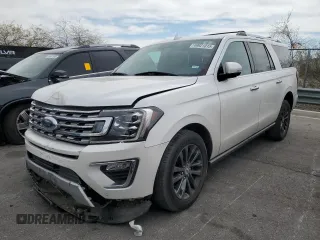 2019 Ford Expedition Max Limited with VIN 1FMJK1KT6KEA03398, listed as a Copart auction lot 49921015 with 165,674 mi miles and Salvage title. Bid and sale history available at DreamBid. Image 1.