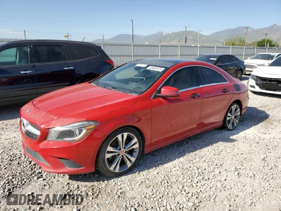 2014 Mercedes-Benz CLA 250 with VIN WDDSJ4EB4EN043991, listed as a Copart auction lot 58469125 with 126,970 mi miles and Clean title. Bid and sale history available at DreamBid. Image 1.