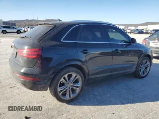 2015 Audi Q3 Premium Plus with VIN WA1EFCFS0FR011769, listed as a Copart auction lot 48183155 with 158,666 mi miles and Salvage title. Bid and sale history available at DreamBid. Image 3.