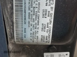 2000 Saturn SL with VIN 1G8ZK5276YZ238736, listed as a Copart auction lot 80936244 with 94,560 mi miles and Salvage title. Bid and sale history available at DreamBid. Image 12.