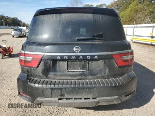 2021 Nissan Armada SV with VIN JN8AY2AC6M9147611, listed as a Copart auction lot 84439934 with Not Provided miles and Salvage Title. Bid and sale history available at carsss.com. Image 6.