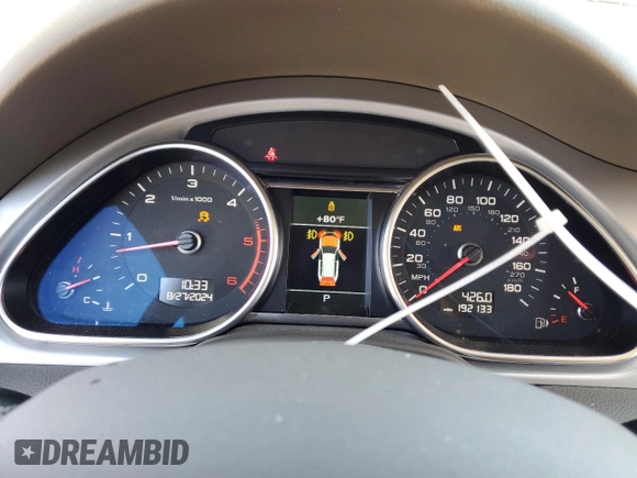 2013 Audi Q7 3.0L TDI Prestige with VIN WA1VMAFE4DD009568, listed as a Copart auction lot 69258064 with 192,133 mi miles and Salvage Title. Bid and sale history available at carsss.com. Image 9.