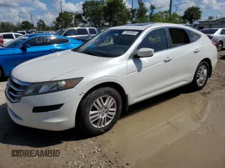 2012 Honda Crosstour EX-L with VIN 5J6TF3H53CL004005, listed as a Copart auction lot 73849554 with 0 mi miles and Salvage Title. Bid and sale history available at carsss.com. Image 1.
