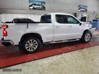 2019 Chevrolet Silverado 1500 LTZ with VIN 1GCRYGED2KZ183548, listed as a Copart auction lot 52068335 with 63,379 mi miles and Salvage Title. Bid and sale history available at carsss.com. Image 3.