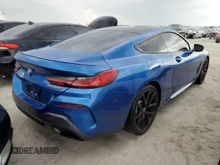 2019 BMW 8 Series M850i xDrive with VIN WBABC4C55KBU96089, listed as a Copart auction lot 77600764 with 25,133 mi miles and Non Repairable. Bid and sale history available at carsss.com. Image 3.