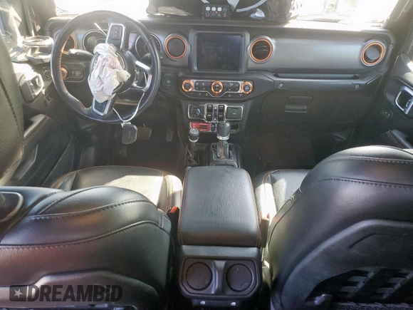 2022 Jeep Gladiator Mojave with VIN 1C6JJTEG6NL164679, listed as a Copart auction lot 48746505 with 35,820 mi miles and Salvage title. Bid and sale history available at DreamBid. Image 8.
