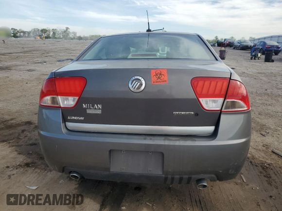 2011 Mercury Milan Premier z VIN 3MEHM0JG3BR605800, wystawiony jako Copart lot #54078805 z przebiegiem 178 567 mil mil oraz Szkoda całkowita • Salvage title. Historia ofert i sprzedaży dostępna na DreamBid. Obrazek 6.
