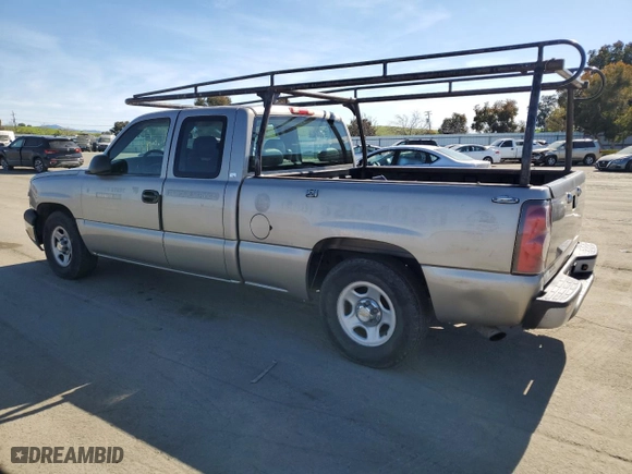 2003 Chevrolet Silverado 1500 Work Truck with VIN 2GCEC19X331250599, listed as a Copart auction lot 46115625 with 196,866 mi miles and Salvage Title. Bid and sale history available at carsss.com. Image 2.