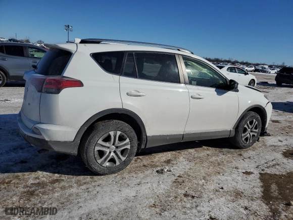2017 Toyota RAV4 LE with VIN JTMZFREVXHJ721995, listed as a Copart auction lot 45951165 with 147,819 mi miles and Salvage Title. Bid and sale history available at carsss.com. Image 3.