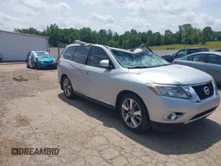 2016 Nissan Pathfinder Platinum z VIN 5N1AR2MN1GC648124, wystawiony jako IAAI lot #42337693 z przebiegiem 187 116 mil mil oraz . Historia ofert i sprzedaży dostępna na DreamBid. Obrazek 1.
