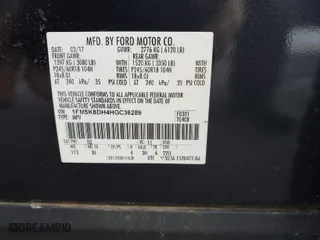 2017 Ford Explorer XLT with VIN 1FM5K8DH4HGC36289, listed as a IAAI auction lot 41433894 with 71,681 mi miles. Bid and sale history available at carsss.com. Image 9.
