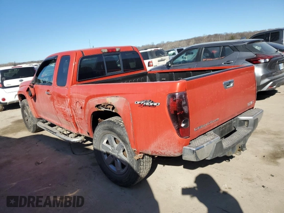 2009 GMC Canyon Work Truck z VIN 1GTDT19EX98142609, wystawiony jako Copart lot #46698275 z przebiegiem 74 910 mil mil oraz Szkoda całkowita • Salvage title. Historia ofert i sprzedaży dostępna na DreamBid. Obrazek 2.