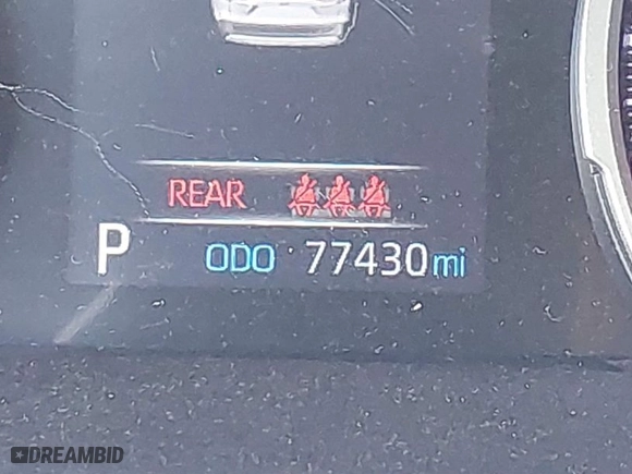2020 Toyota RAV4 LE with VIN 2T3H1RFV0LW087180, listed as a IAAI auction lot 41498231 with 77,430 mi miles. Bid and sale history available at carsss.com. Image 16.