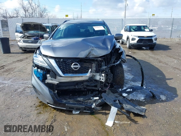 2023 Nissan Murano SV z VIN 5N1AZ2BS8PC134568, wystawiony jako IAAI lot #41950221 z przebiegiem 27 252 mil mil oraz . Historia ofert i sprzedaży dostępna na DreamBid. Obrazek 13.