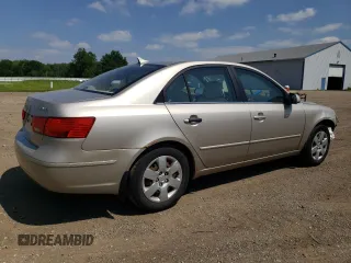 2010 Hyundai Sonata GLS z VIN 5NPET4AC1AH609213, wystawiony jako Copart lot #63072535 z przebiegiem 148 040 mil mil oraz Szkoda całkowita • Salvage title. Historia ofert i sprzedaży dostępna na DreamBid. Obrazek 3.