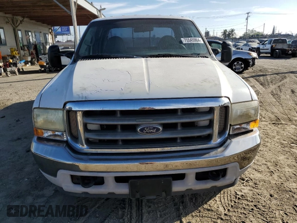 2001 Ford Super Duty F-250 XL with VIN 1FTNW20L81ED32802, listed as a Copart auction lot 75545964 with 234,904 mi miles and Clean Title. Bid and sale history available at carsss.com. Image 5.