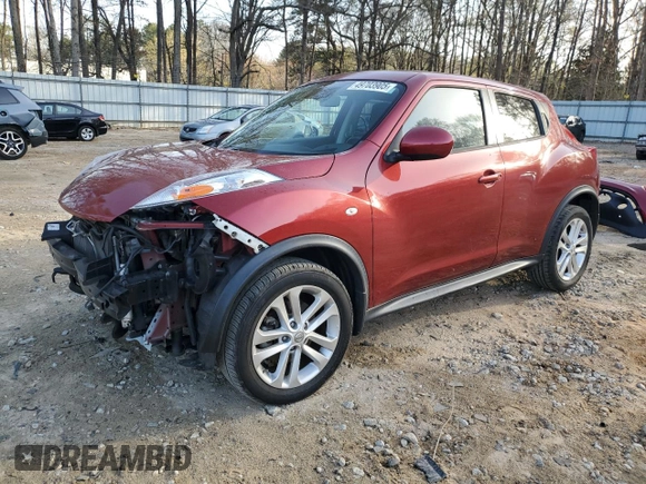 2014 Nissan Juke SV with VIN JN8AF5MR1ET357836, listed as a Copart auction lot 49703905 with 98,802 mi miles and Salvage Title. Bid and sale history available at carsss.com. Image 1.