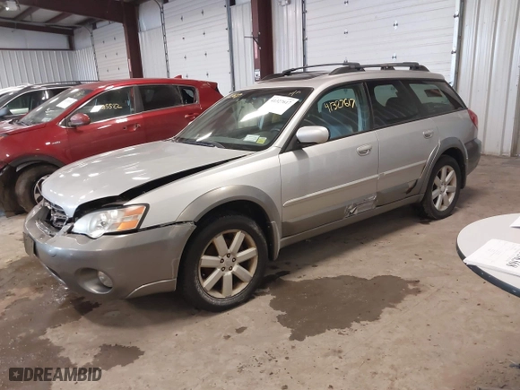 2006 Subaru Legacy Wagon Outback 2.5i Ltd with VIN 4S4BP62C167340218, listed as a IAAI auction lot 41327617 with 190,840 mi miles. Bid and sale history available at carsss.com. Image 2.