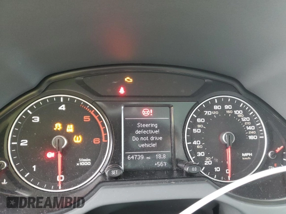 2014 Audi Q5 Premium Plus z VIN WA1CMAFP8EA093616, wystawiony jako Copart lot #47926925 z przebiegiem 64 739 mil mil oraz Szkoda całkowita • Salvage title. Historia ofert i sprzedaży dostępna na DreamBid. Obrazek 9.