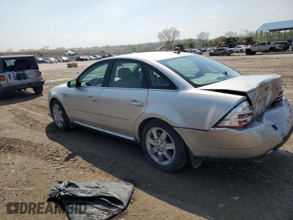2008 Ford Taurus Limited with VIN 1FAHP25W28G121399, listed as a Copart auction lot 53469565 with 160,764 mi miles and Salvage title. Bid and sale history available at DreamBid. Image 2.