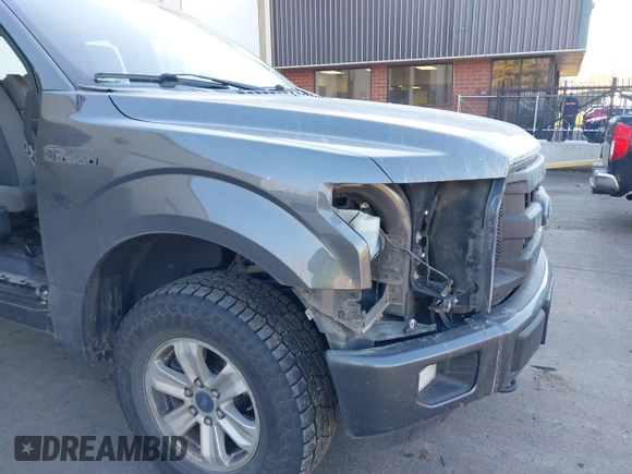 2015 Ford F-150 XLT with VIN 1FTEX1E88FKF22622, listed as a IAAI auction lot 41402747 with 214,667 mi miles. Bid and sale history available at carsss.com. Image 18.