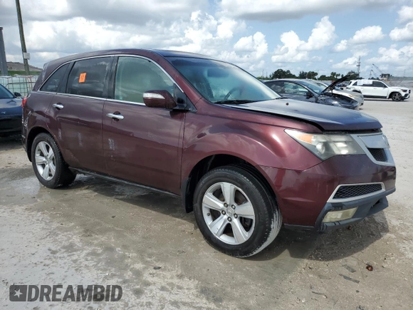 2010 Acura MDX z VIN 2HNYD2H20AH514480, wystawiony jako Copart lot #60095005 z przebiegiem 226 108 mil mil oraz Szkoda całkowita • Salvage title. Historia ofert i sprzedaży dostępna na DreamBid. Obrazek 4.