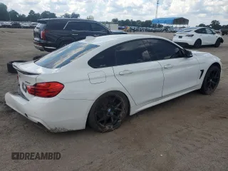 2017 BMW 4 Series 430i with VIN WBA4F7C56HG787195, listed as a Copart auction lot 62080725 with 72,713 mi miles and Non repairable. Bid and sale history available at DreamBid. Image 3.