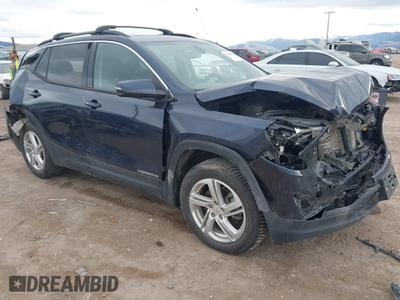 2018 GMC Terrain SLE with VIN 3GKALTEX6JL184209, listed as a IAAI auction lot 41998425 with 78,797 mi miles. Bid and sale history available at carsss.com. Image 1.