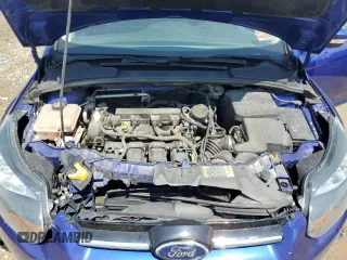 2014 Ford Focus Titanium with VIN 1FADP3N27EL284599, listed as a Copart auction lot 63400395 with 97,123 mi miles and Clean title. Bid and sale history available at DreamBid. Image 12.