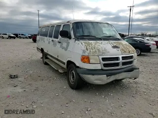 2002 Dodge Ram Wagon with VIN 2B5WB35Z62K116830, listed as a Copart auction lot 81966554 with NaN miles and Salvage Title. Bid and sale history available at carsss.com. Image 12.