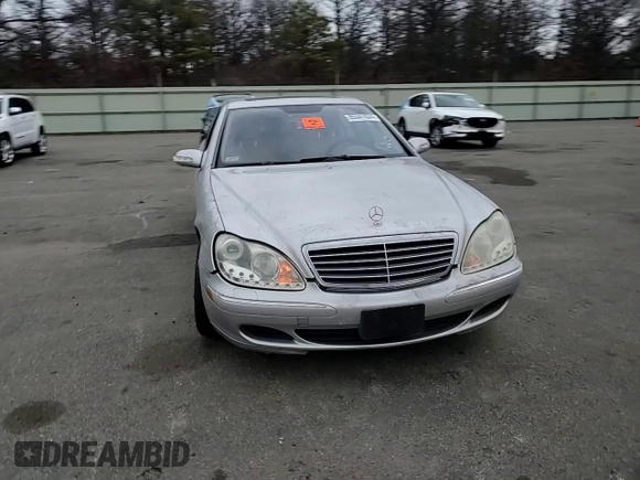 2004 Mercedes-Benz S-Class 4.3L with VIN WDBNG83J64A424124, listed as a Copart auction lot 85341024 with 0 mi miles and Non Repairable. Bid and sale history available at carsss.com. Image 11.
