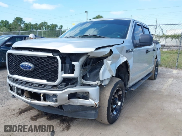 2019 Ford F-150 XL with VIN 1FTEW1E55KKC58276, listed as a IAAI auction lot 42133235 with 97,032 mi miles. Bid and sale history available at carsss.com. Image 17.