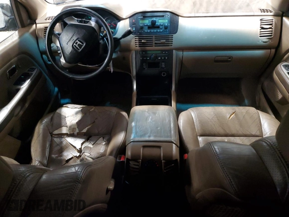 2004 Honda Pilot EX with VIN 2HKYF185X4H557076, listed as a Copart auction lot 54473465 with 157,821 mi miles and Salvage Title. Bid and sale history available at DreamBid. Image 8.