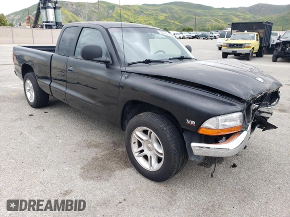 1997 Dodge Dakota with VIN 1B7GL23Y1VS266707, listed as a Copart auction lot 52206055 with 150,367 mi miles and Salvage Title. Bid and sale history available at carsss.com. Image 4.